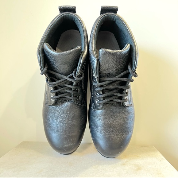 SAS Alpine Non Slip Lace Up Black Leather Boot - Picture 4 of 9